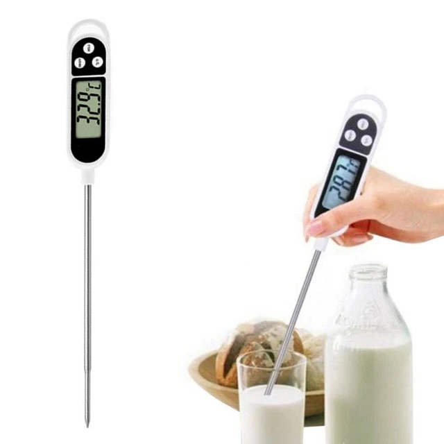 Digital Kitchen Thermometer Probe Meat Thermometer Cooking Food Meat BBQ Probe Temperature Meter